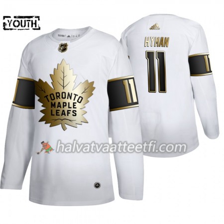 Lasten NHL Toronto Maple Leafs Pelipaita Zach Hyman 11 Adidas 2019-20 Golden Edition Valkoinen Authentic Lasten NHL Toronto Maple Leafs Pelipaita Zach Hyman 11 Adidas 2019-20 Golden Edition Valkoinen Authentic